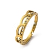 304 Stainless Steel with Rhinestone Finger Rings RJEW-Q020-10G-3