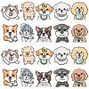20Pcs 10 Styles Acrylic Cabochons SACR-CJ0001-87-1