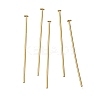 Brass Flat Head Pins KK-H502-01D-G-1