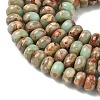 Natural Aqua Terra Jasper Beads Strands G-S366-013C-3