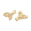 Eco-Friendly Brass Clear Micro Pave Cubic Zirconia Pendants X-KK-G405-02G-RS-3
