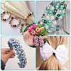 150G 5 Colors ABS Plastic Imitation Pearl Beads KY-TA0001-44A-8