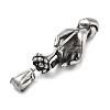 304 Stainless Steel Pendants STAS-V008-13AS-2
