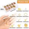 DIY Iron Stud Earring & Ear Nuts & Jump Rings Jewelry Making Findings Kits DIY-YW0010-57-3