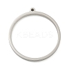 Non-Tarnish 304 Stainless Steel Laser Cut Pendants STAS-U009-06F-02-1