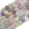 Natural Fluorite Beads Strands G-K292-01-2