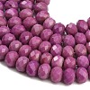 Faceted Dyed Natural White Jade Beads Strands GG-CBAE966-01B-B-3