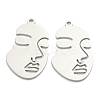 Non-Tarnish 304 Stainless Steel Pendants LS-STAS-P276-01C-P-2