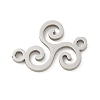 201 Stainless Steel Laser Cut Connector Charms LS-STAS-R133-02P-01-1