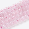 Natural Rose Quartz Beads Strands X-G-C076-4mm-3-1