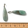 Natural Amazonite Pendants G-Q192-07P-04-3