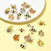 20Pcs 10 Styles Alloy Enamel Pendants FIND-YW0004-72-4