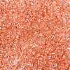 6/0 Transparent Inside Colours Glass Seed Beads SEED-N006-003G-3