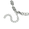 Non-Tarnish Ion Plating(IP) 304 Stainless Steel Boston Link Chain Necklaces for Women NJEW-A021-02P-3