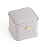 PU Leather Ring Gift Boxes LBOX-L005-A02-2