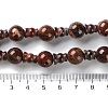 Natural Brecciated Jasper 3-Hole Guru Beads Strands G-K149-56-5