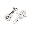 15Pcs 15 Styles Tibetan Style Alloy Pendants Set FIND-C069-01AS-2