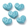Opaque Acrylic Beads OACR-Z013-33G-2