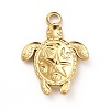 Ion Plating(IP) 201 Stainless Steel Pendants X-STAS-P312-09G-2