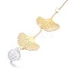 Faceted Glass Sun Catcher Pendant Decorations AJEW-A037-08G-3