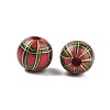 Wood European Beads WOOD-M014-03A-02-2