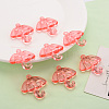 Transparent Acrylic Pendants TACR-T024-01B-910-6