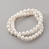 Natural Cultured Freshwater Pearl Beads Strands PEAR-G007-38-2