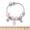 Alloy Enamel European Beads Charm Bracelets BJEW-F495-14P-3