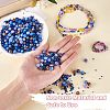 2 Bag Glass Round Beads Set JX547M-3