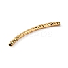 Brass Curved Tube Beads FIND-WH0110-155B-2