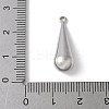 304 Stainless Steel Pendants STAS-U046-01B-P-3