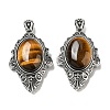 Natural Tiger Eye Big Pendants G-Z050-03B-1