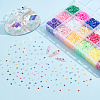 21600Pcs 18 Colors Half Round Opaque Resin Cabochons MRMJ-GO0001-10B-4
