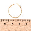 304 Stainless Steel Cuff Open Rings RJEW-C148-01B-G-5