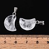 Natural Quartz Crystal Pendants G-N349-02K-P-3