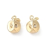 Brass Micro Pave Cubic Zirconia Pendants LS-KK-L260-18G-1