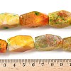 Dyed Natural Agate Beads Strands G-I394-C14-5