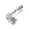 Anti-Tarnish 304 Stainless Steel Pendants STAS-I321-16P-2