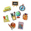 28Pcs 14 Styles Teachers' Day Double-sided Printed Acrylic Pendants OACR-CJ0002-13-9