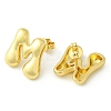 Rack Plating Brass Earrings EJEW-S222-01G-M-2