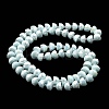 AB Color Plate Glass Beads Strands EGLA-P051-02A-B05-3