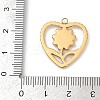 304 Stainless Steel Pendants STAS-S175-43K-G-3