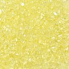 Transparent Electroplate Crushed Glass Craft GLAA-F123-05-3