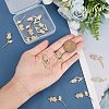 16Pcs 2 Style  Rack Plating Alloy Pendants PALLOY-FH0001-80-3