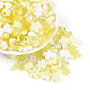 Transparent & Opaque Acrylic Beads TACR-T028-26B-1