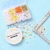 DIY Letter & Imitation Pearl & Heishi Beads Bracelet Making Kit DIY-YW0005-23B-5