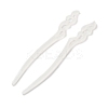 Opaque Acrylic Hair Sticks OHAR-C011-03B-1