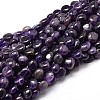 Nuggets Natural Amethyst Beads Strands X-G-J336-12-1