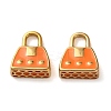 304 Stainless Steel Enamel Charms STAS-L022-549G-03-1