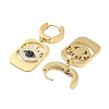 Real 18K Gold Plated 304 Stainless Steel Dangle Earrings EJEW-L283-056G-02-2
